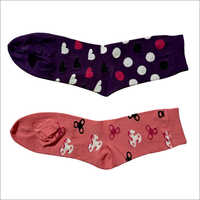 Womens Thumb Socks - Colorfully Printed, All-season Washable Design | Stylish Comfort For Modern Women