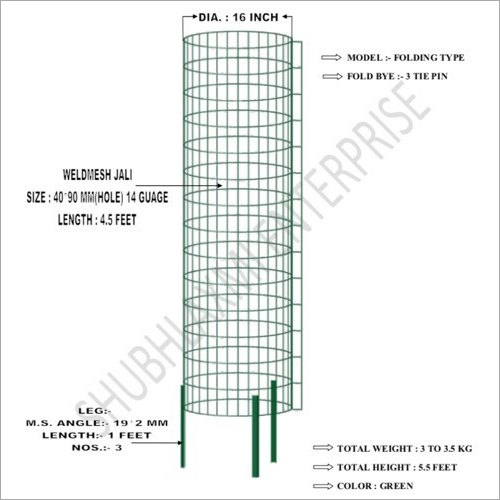 Green Color Tree Guard