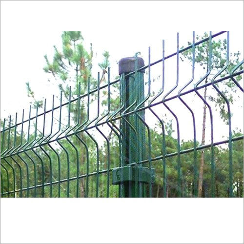 Green Welded Wire Mesh Fencing