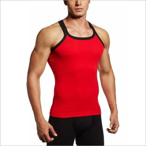 Any Color Mens Gym Cotton Vest