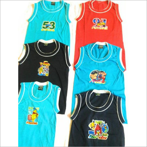 Any Color Kids Round Neck Printed T Shirt