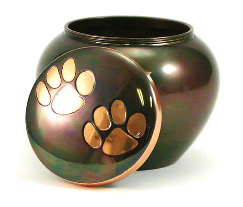 Metallic Odyssey Pet Urn