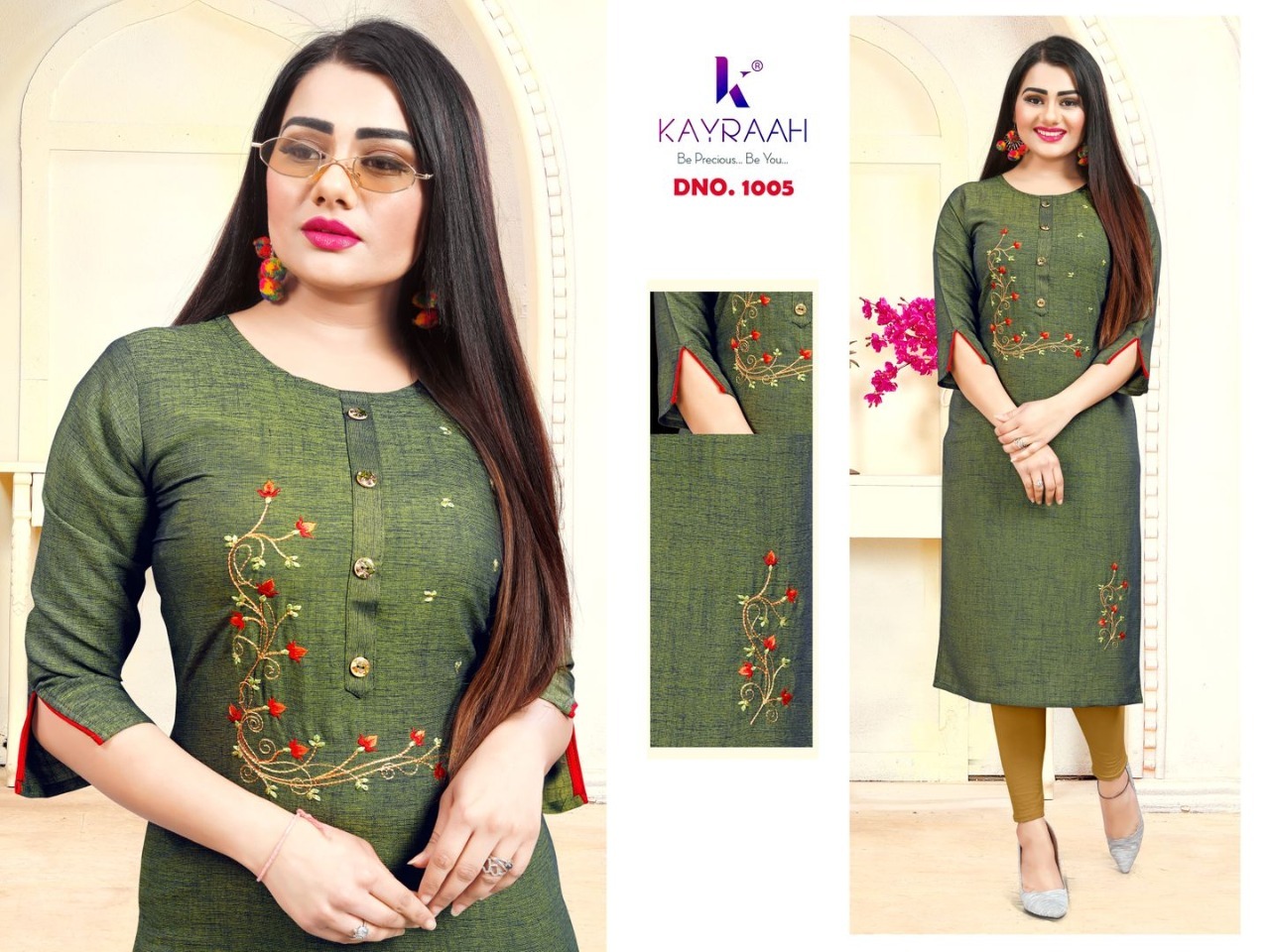 Rayon kurtis