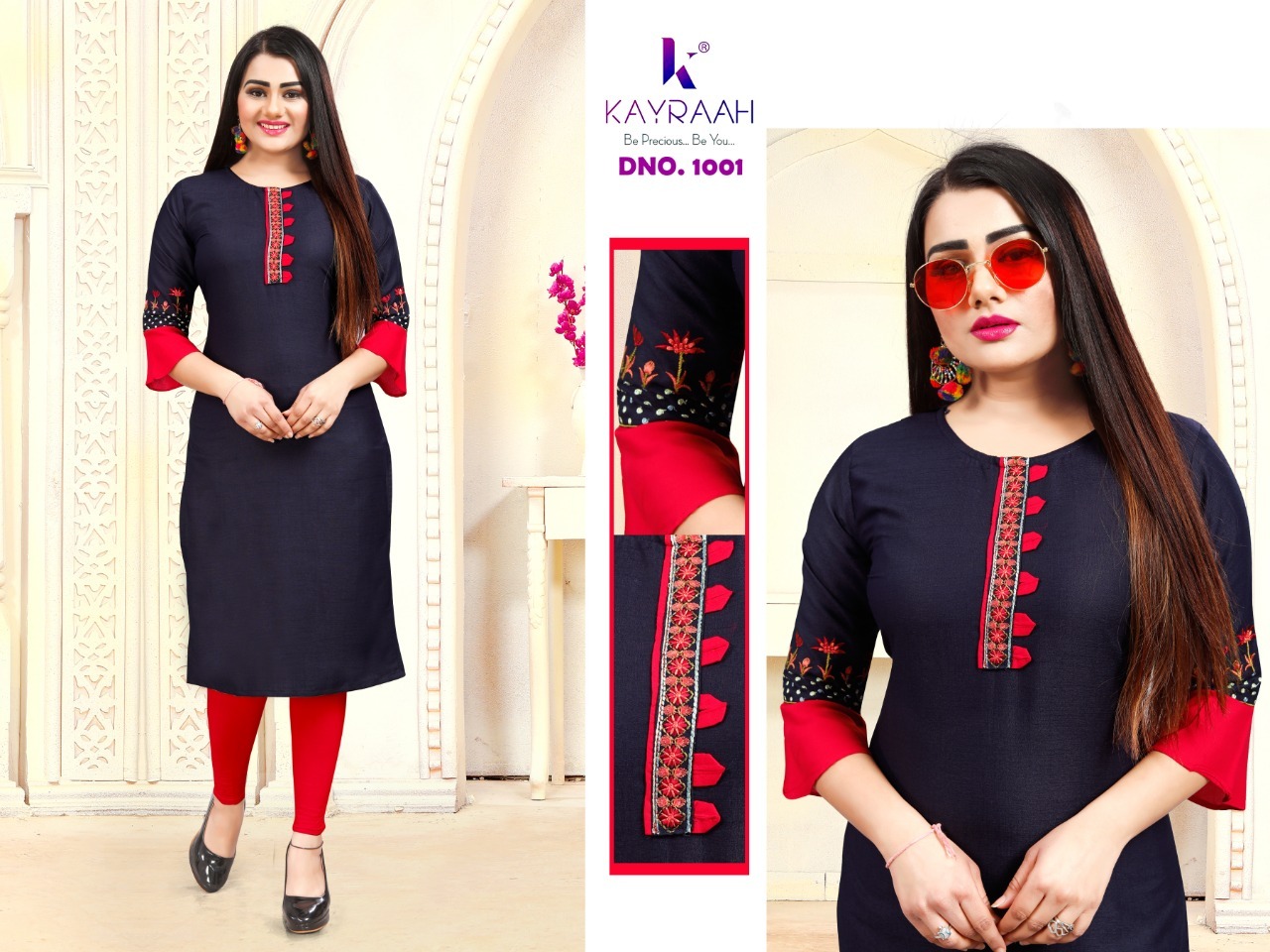 Rayon kurtis