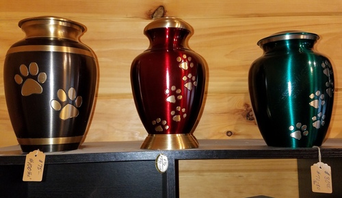 Pink Metal Urns For Pet Ashes