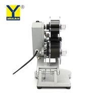 DY-8 Manual Hot Stamping Ribbon Date Batch Expiry Coding Printing Machine on Plastic Bags