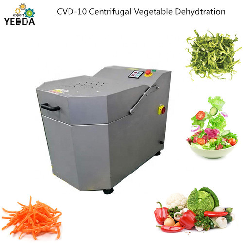 Centrifugal carrot shred dehydration machine lettuce dewater machine