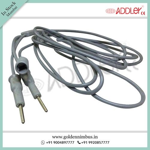 Addler Laparoscopic Bipolar Cable Dimension(l*w*h): 5 X 5 X 10 Inch (In)