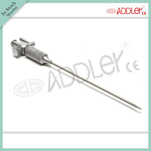 Addler Laparoscopic Veress Needle Endoscopy - Stainless Steel, 5 x 5 x 10 Inch | Reusable, Sterilized, Waterproof, Portable Design, Precision Engineering