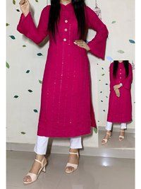 Slub Rayon Kurti