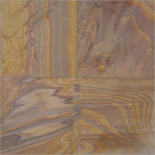 Indian Sandstone Rainbow Sawn Honed Garden Paving Slabs