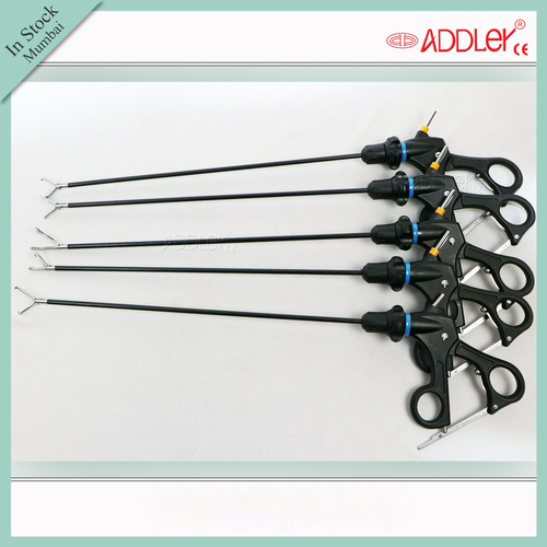 Addler Laparoscopy 5 Mm Single Action Straight Scissor Grasper