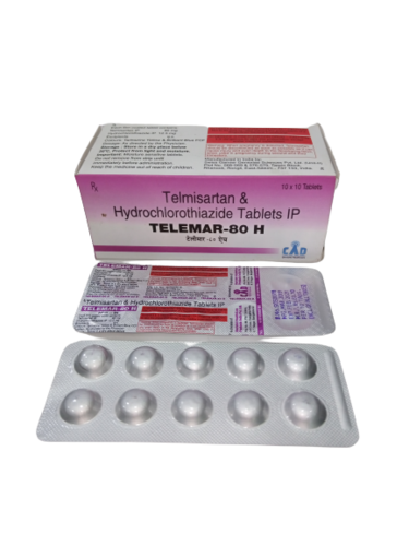Telmisartan & Hydrochlorothiazide Tablets General Medicines