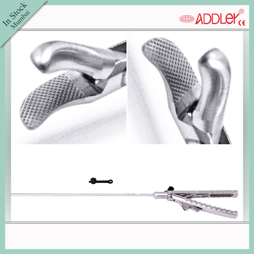 Addler Laparoscopic Straight V Type Needle-holder