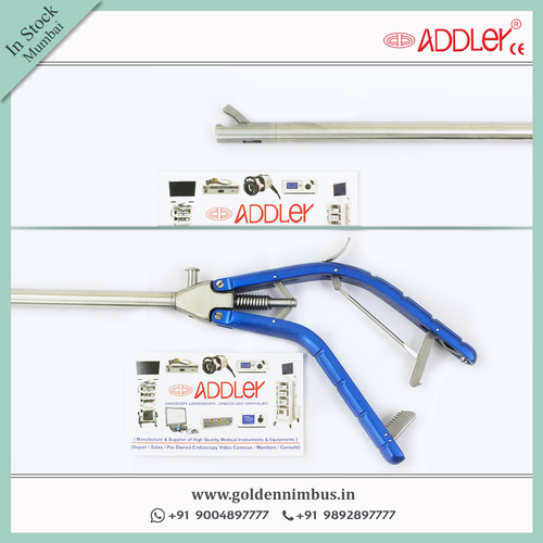 Addler Laparoscopic Straight V Type Needle-holder