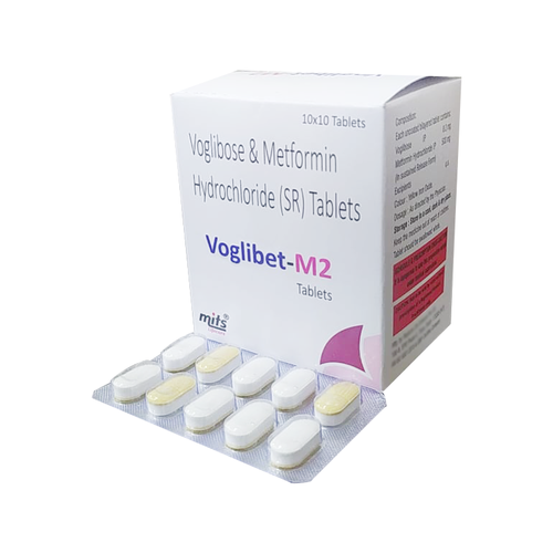 Voglibose 0.2 mg & Metformin 500 mg