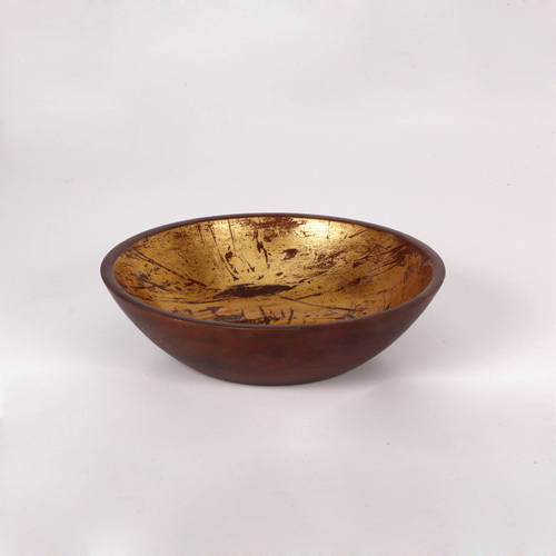 12 Mango Wood Bowl With Foil