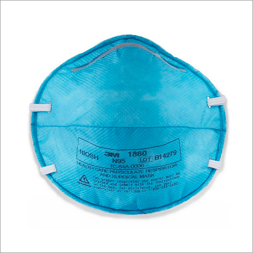 3M 1860 - N95 Health Care Particulate Respirator and Surgical Face Mask