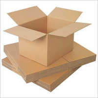 Corrugated Plain Duplex Boxes - Cardboard, Rectangular, Brown, 4-6 Mm Thickness, 1-5 Kg Capacity | Uv Offset Printing, Custom Size