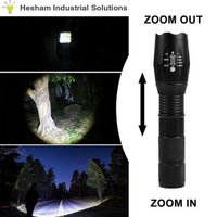 Diamond Super Bright LED Flashlight Torch (Rechargeable)