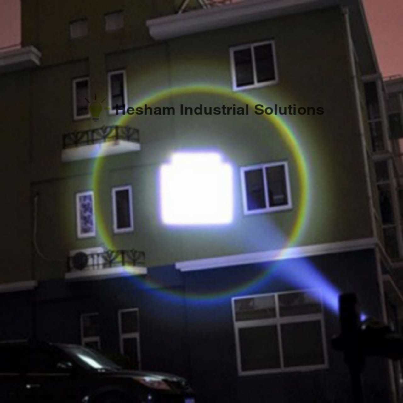 Diamond Super Bright LED Flashlight Torch (Rechargeable)