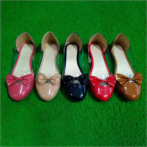 Transparent belly hot sale shoes