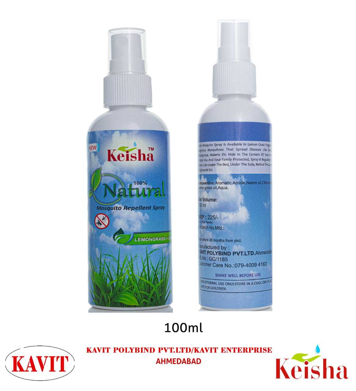 Natural Mosquito Repellent Liquid