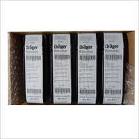 Drager Gas Detector Tube - Glass, 1 Inch Diameter | Reliable Accuracy +/- 10% For Complex Substances