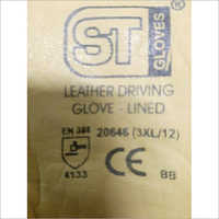 Pure Leather Driving Gloves - Camel & Sheep Leather, Free Size, Yellow Color | Unisex Full Fingered Design, Washable, Vibrations Reduction