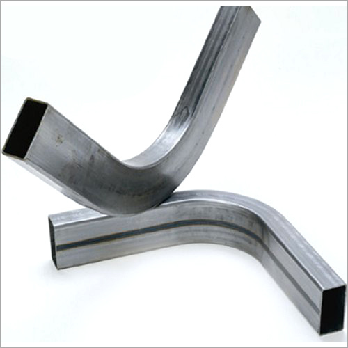 MS Square Pipe Bending - Carbon Steel, 6 Meter Length, White Color, Square Section, 5 mm Thickness, Galvanized Finish, ASTM Standard