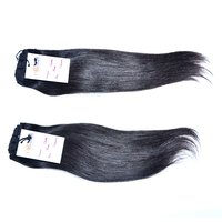 High Quality Natural Raw Virgin Unprocessed Mink Indian Machine Weft Straight Hair