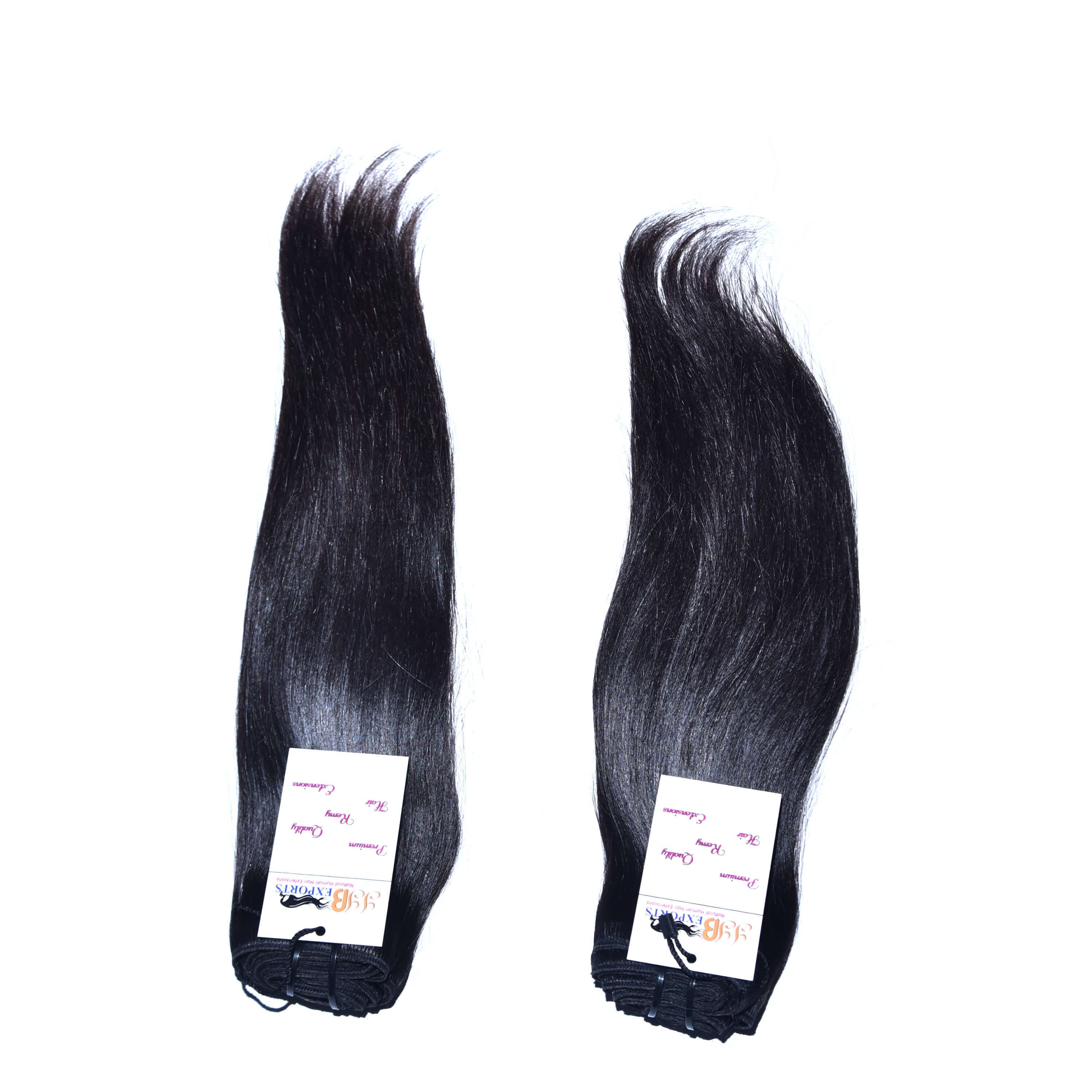 High Quality Natural Raw Virgin Unprocessed Mink Indian Machine Weft Straight Hair