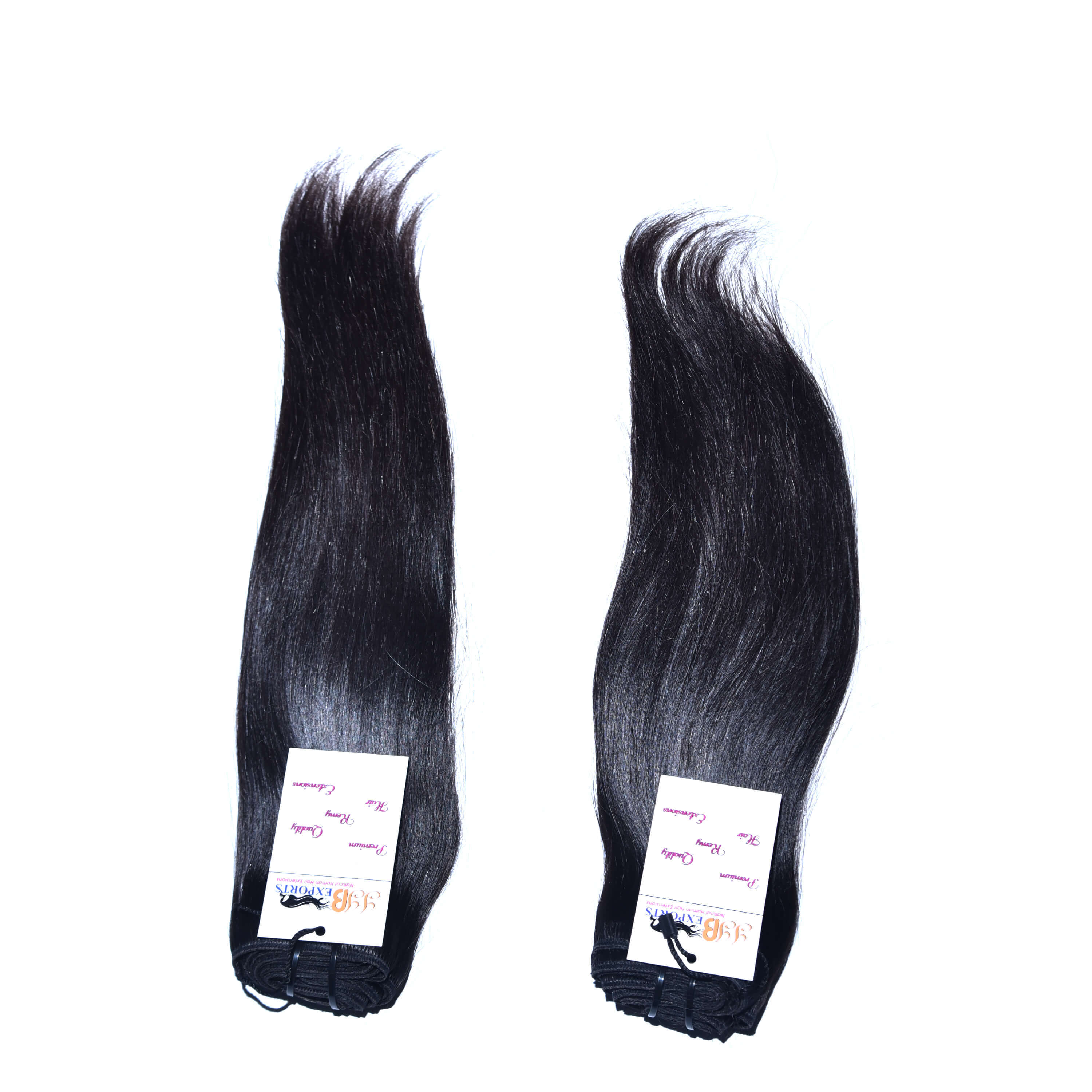 Natural Raw Virgin Unprocessed Mink Brazilian Double Weft Straight Hair Bundles