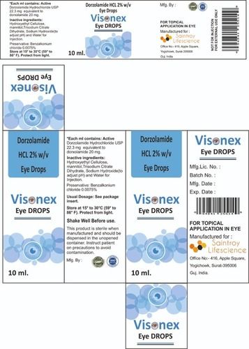 Dorzolamide Hcl Eye Drops