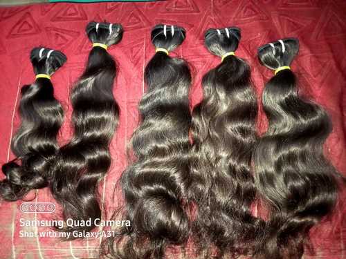 Without Chemical Process Pure Indian Virgin Human Hair