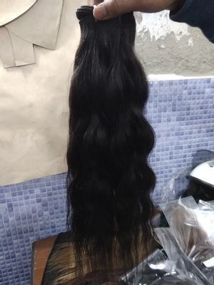 Without Chemical Process Pure Indian Virgin Human Hair