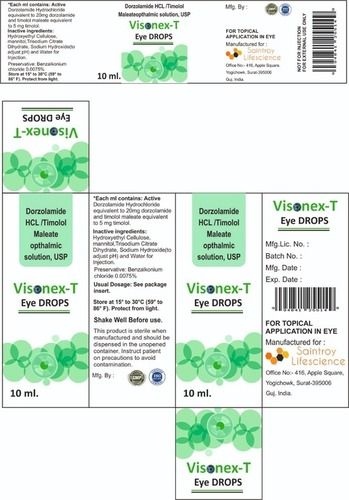 Dorzolamide Timolol Eye Drops