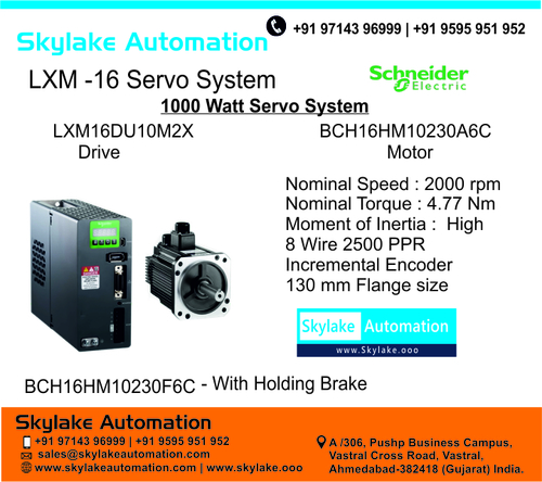Lexium 16d Servo Drive Lxm16du10m2x - 1000 Watt By SKYLAKE AUTOMATION