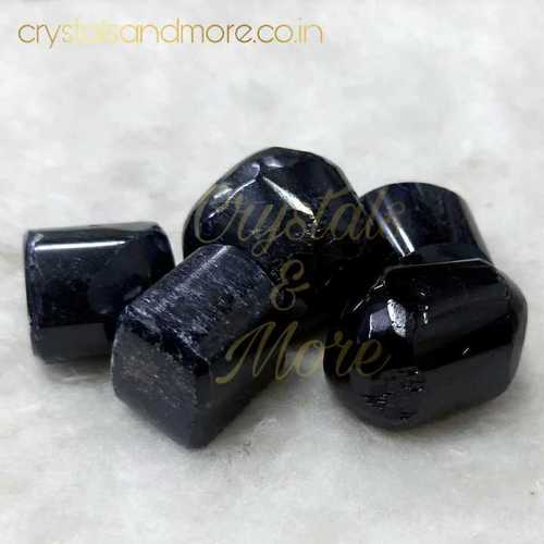 Black Tourmaline Tumbled Stone By CRYSTALS AND MORE EXPORTERS
