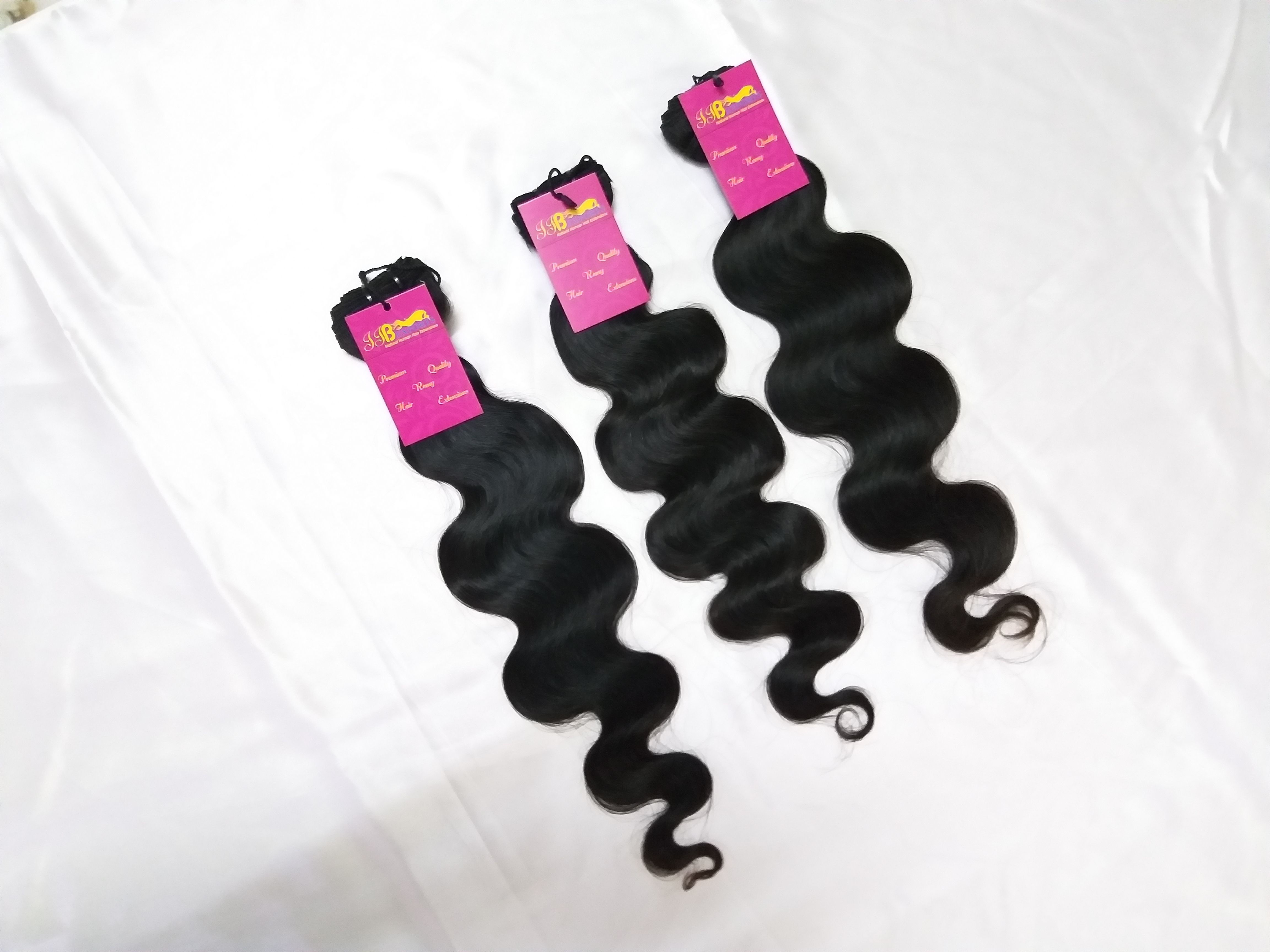 High Quality Mink Virgin Natural Bodywave Human Hair Extensions