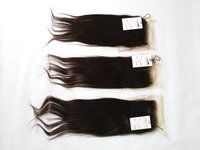 Raw Virgin Straight Hair 5x5 Transparent Lace Closure