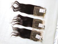 Raw Virgin Straight Hair 5x5 Transparent Lace Closure