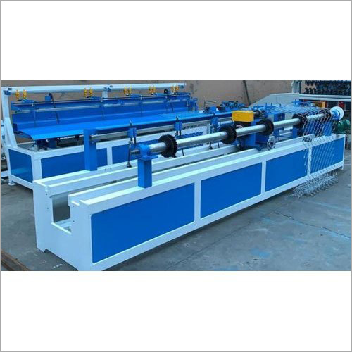 15 Hp Automatic Chain Link Fencing Machine