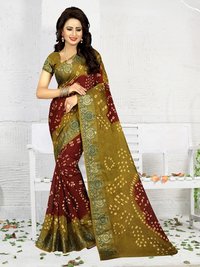 Bandhani Sarees