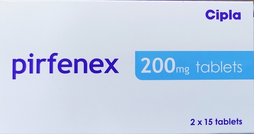 Pirfenidone Tablets - 200 mg Oral Administration | Blue, 30 Tablets in Blister Pack by Cipla