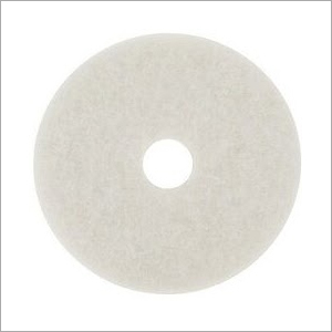 3m 4100 White Buffing Floor Pad - 17 Inch, Pack Of 5