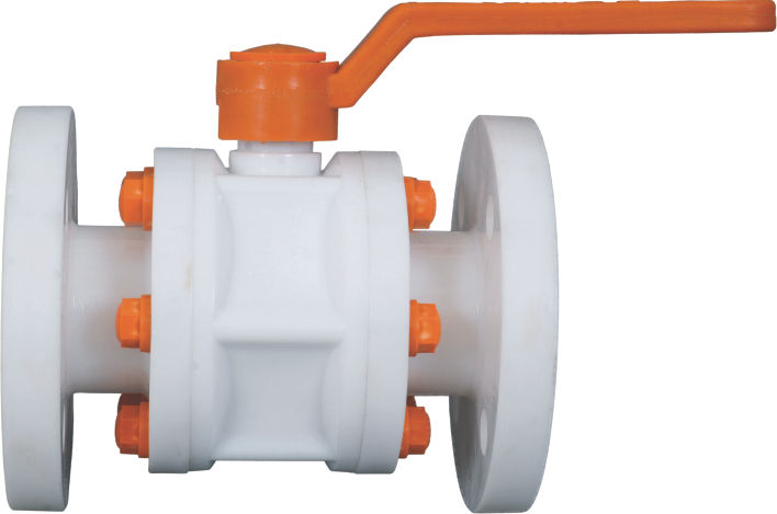 Pp Ball Valve Flange End