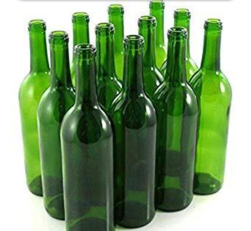 Transparent 750Ml Wine Bottle