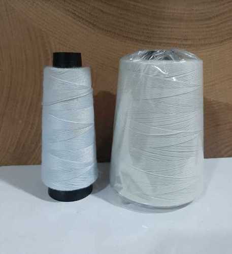 Polyester Bag Closing Threads White
