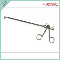 Addler Endoscopy Stone Crushing Forcep - Steel, 5 X 5 X 10 Inches | Semi-automatic, Portable, Sterilized, Suitable For Laparoscopic Surgery
